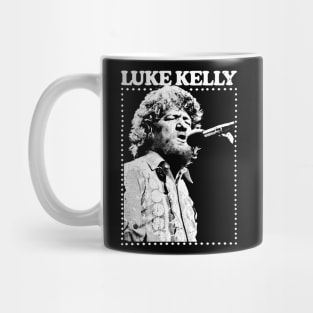 Luke Kelly -- Vintage Style Original Design Mug